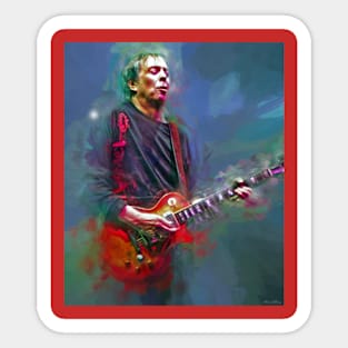 Andrew Latimer Camel Guitarist Sticker